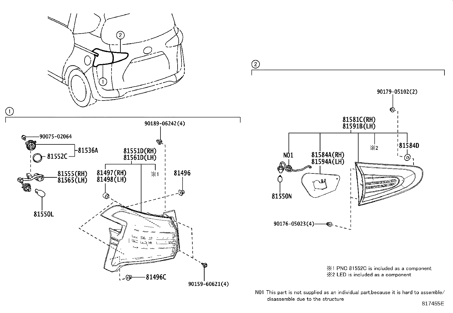 Rear Combination Lamp