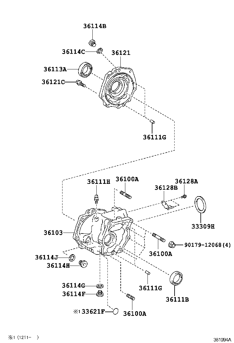 Transfer Case & Extension Housing