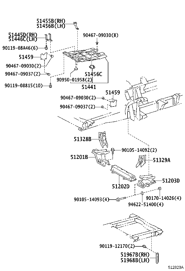 Suspension Crossmember & Under Cover