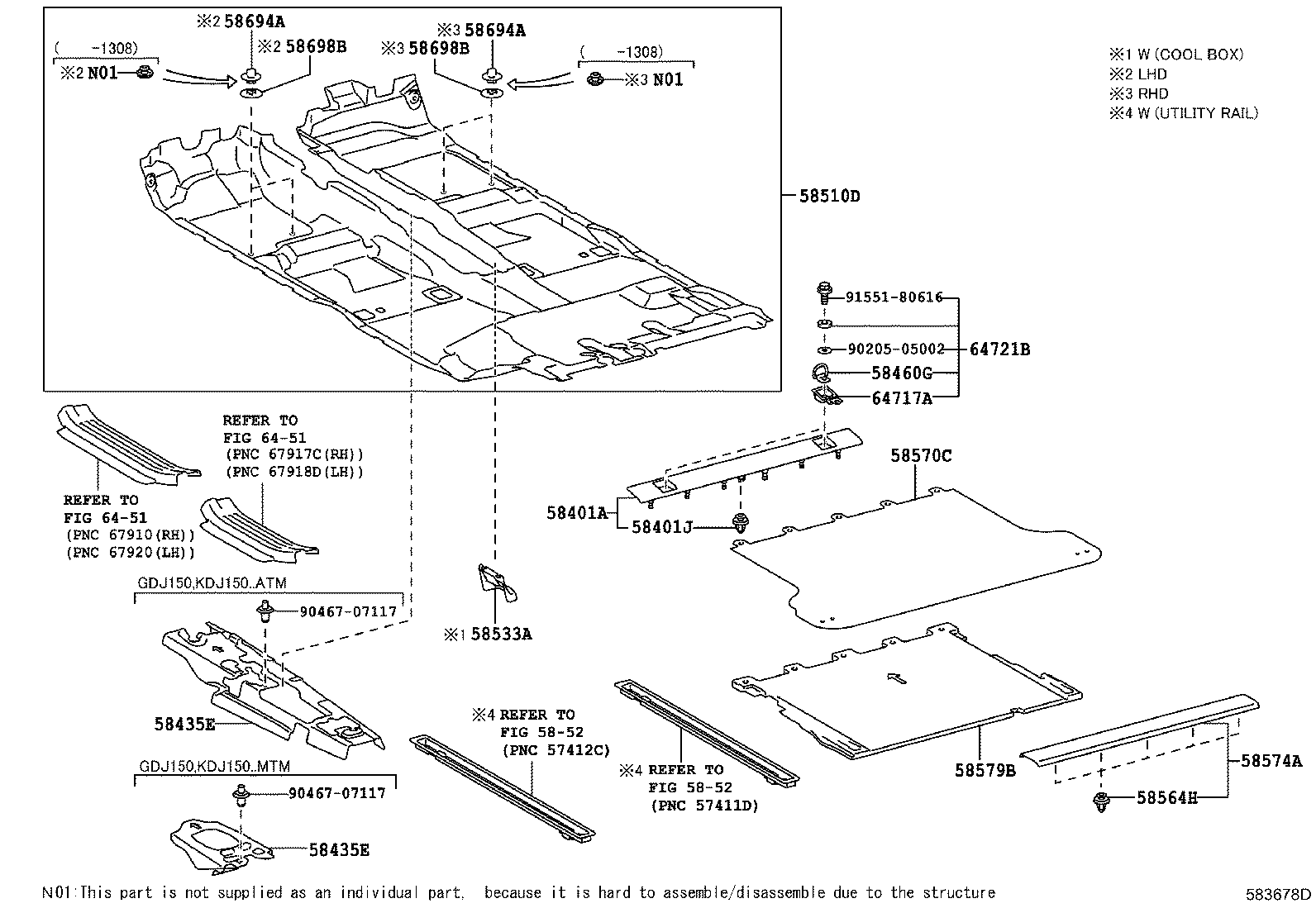 Floor Mat & Silencer Pad