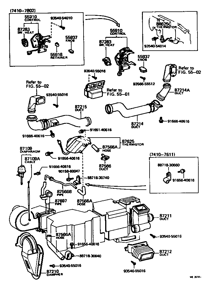 Heating & Air Conditioning Control & Air Duct