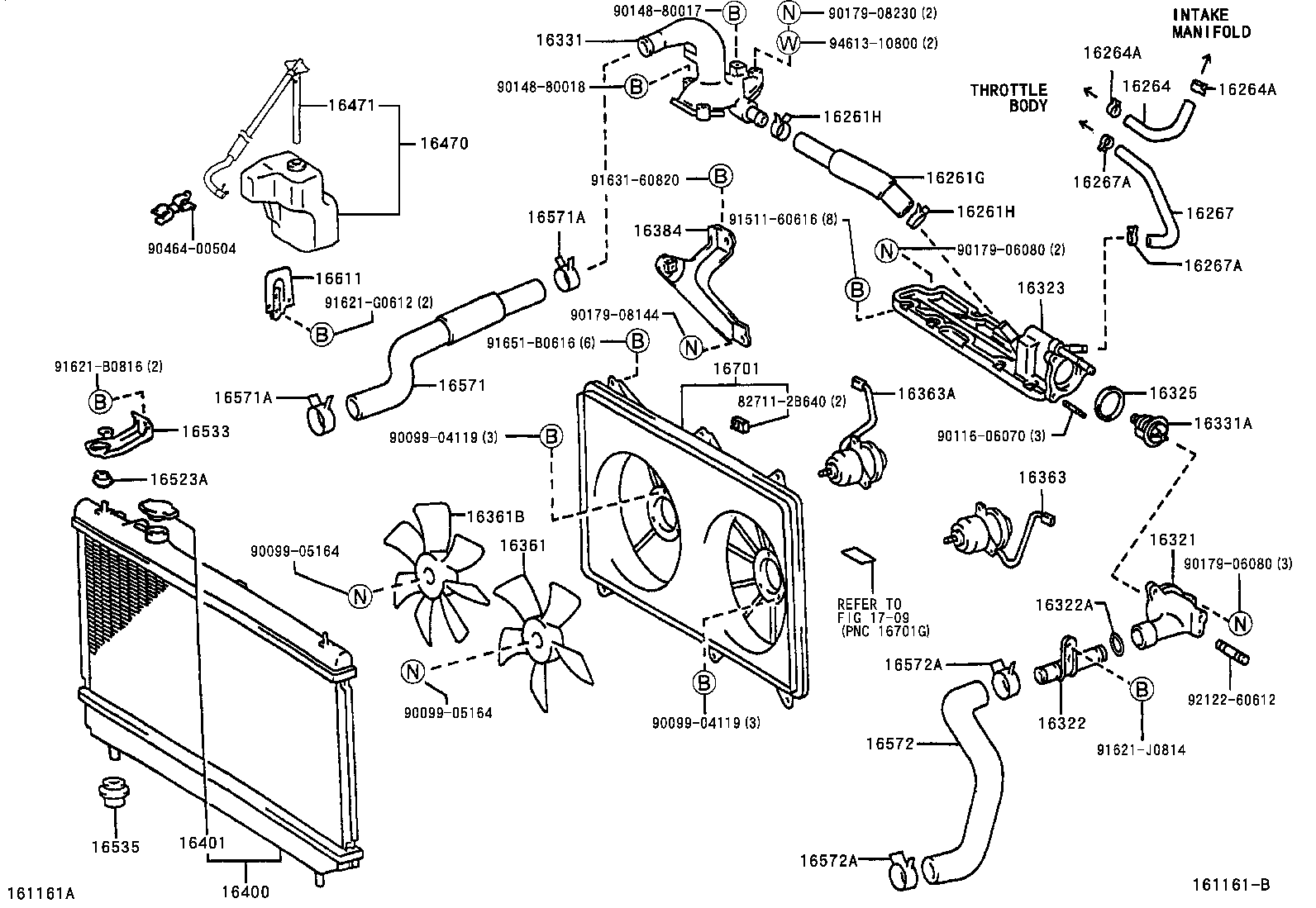 Radiator Water Outlet