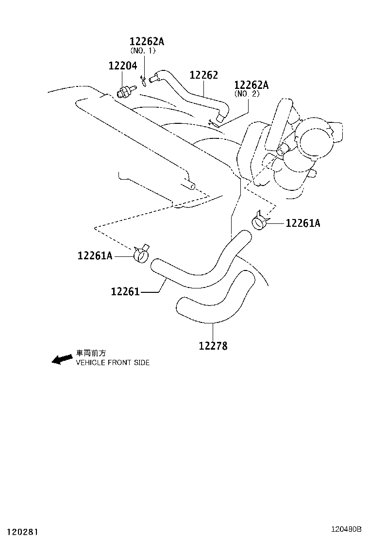 Manguera de ventilación