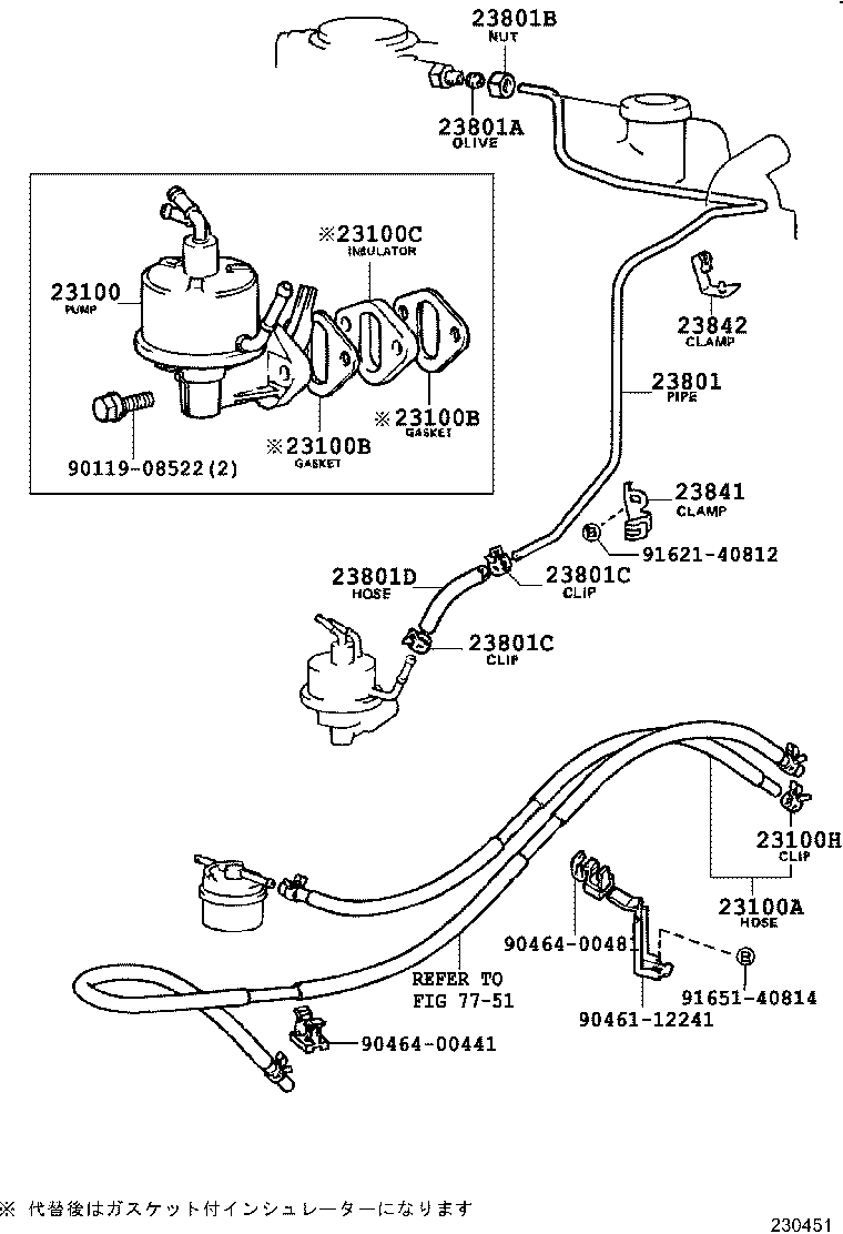 Fuel Pump & Pipe