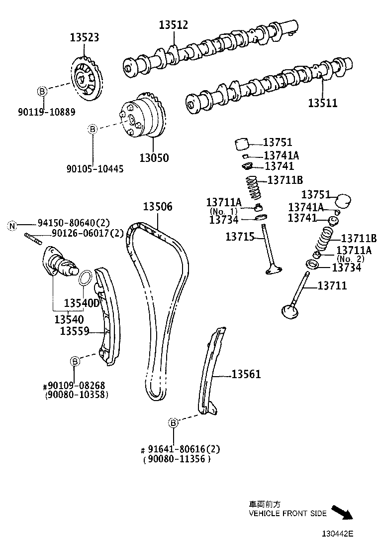 Camshaft & Valve