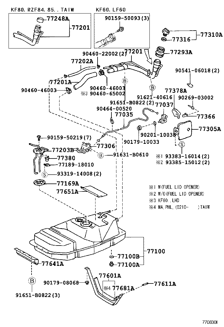 Fuel Tank & Tube