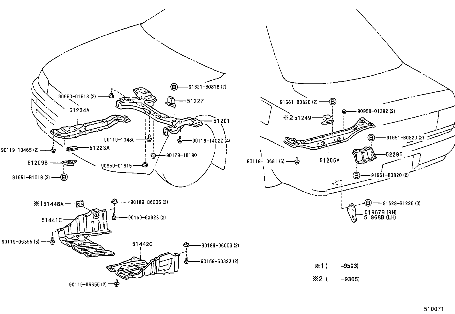 Suspension Crossmember & Under Cover