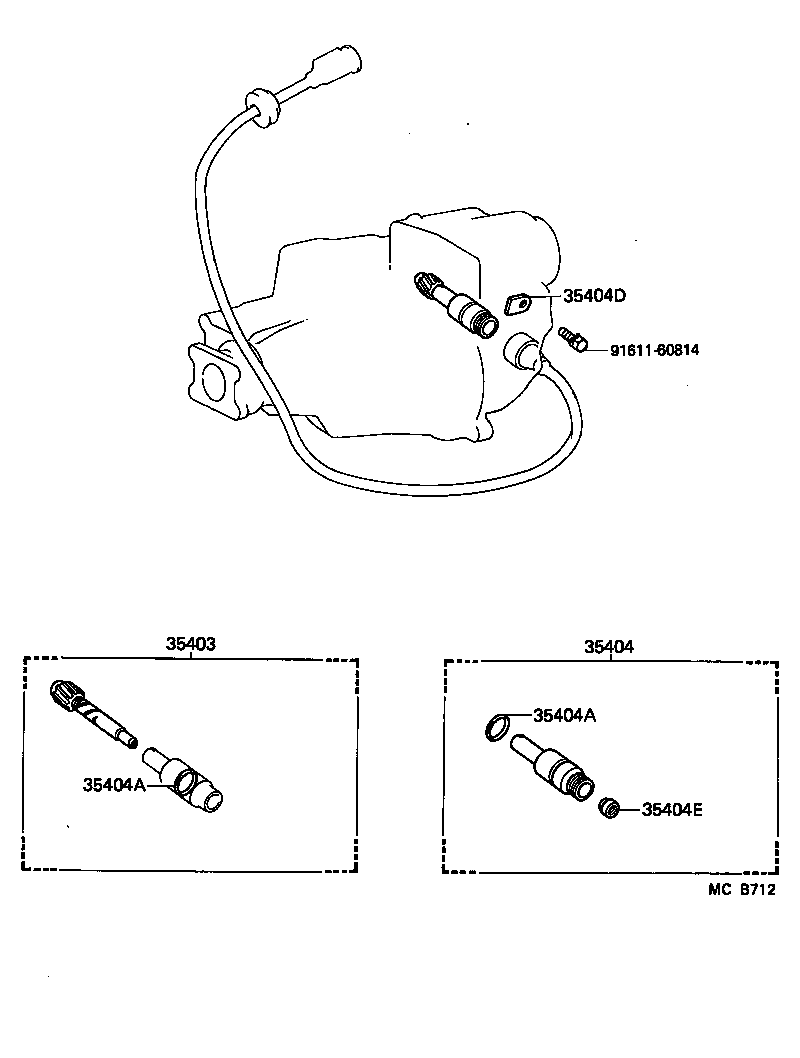 Engranaje impulsado por velocímetro