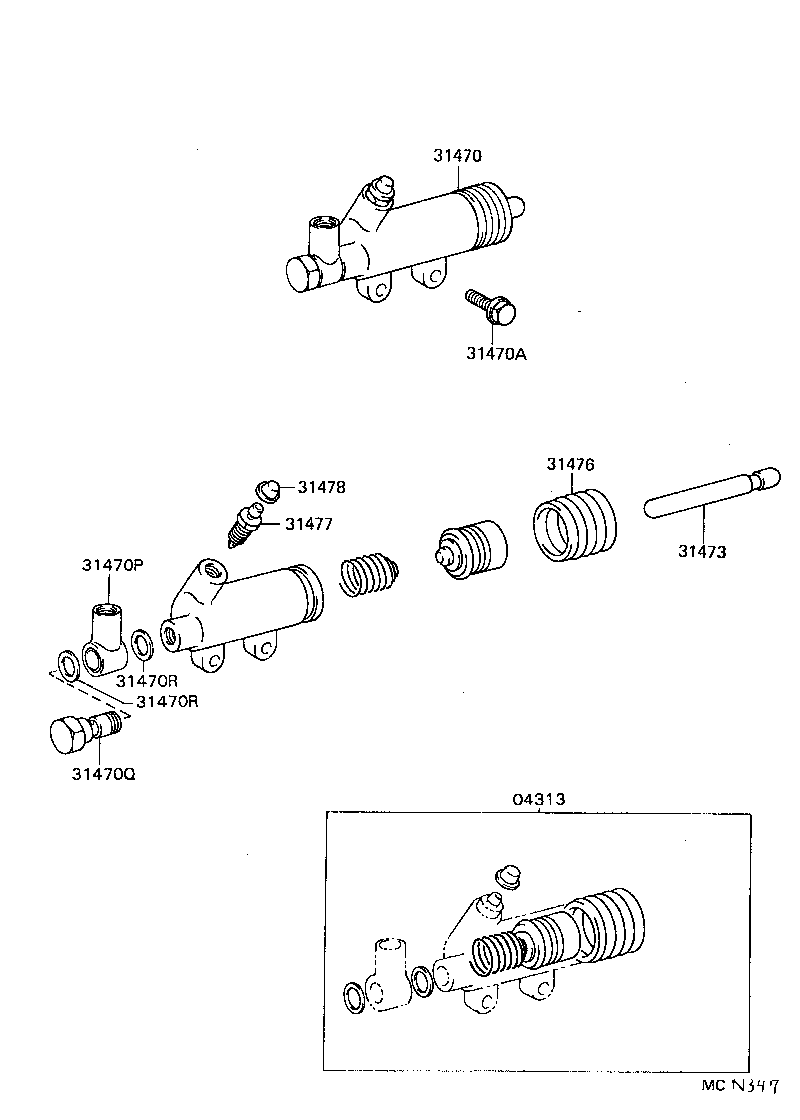 Clutch Release Cylinder