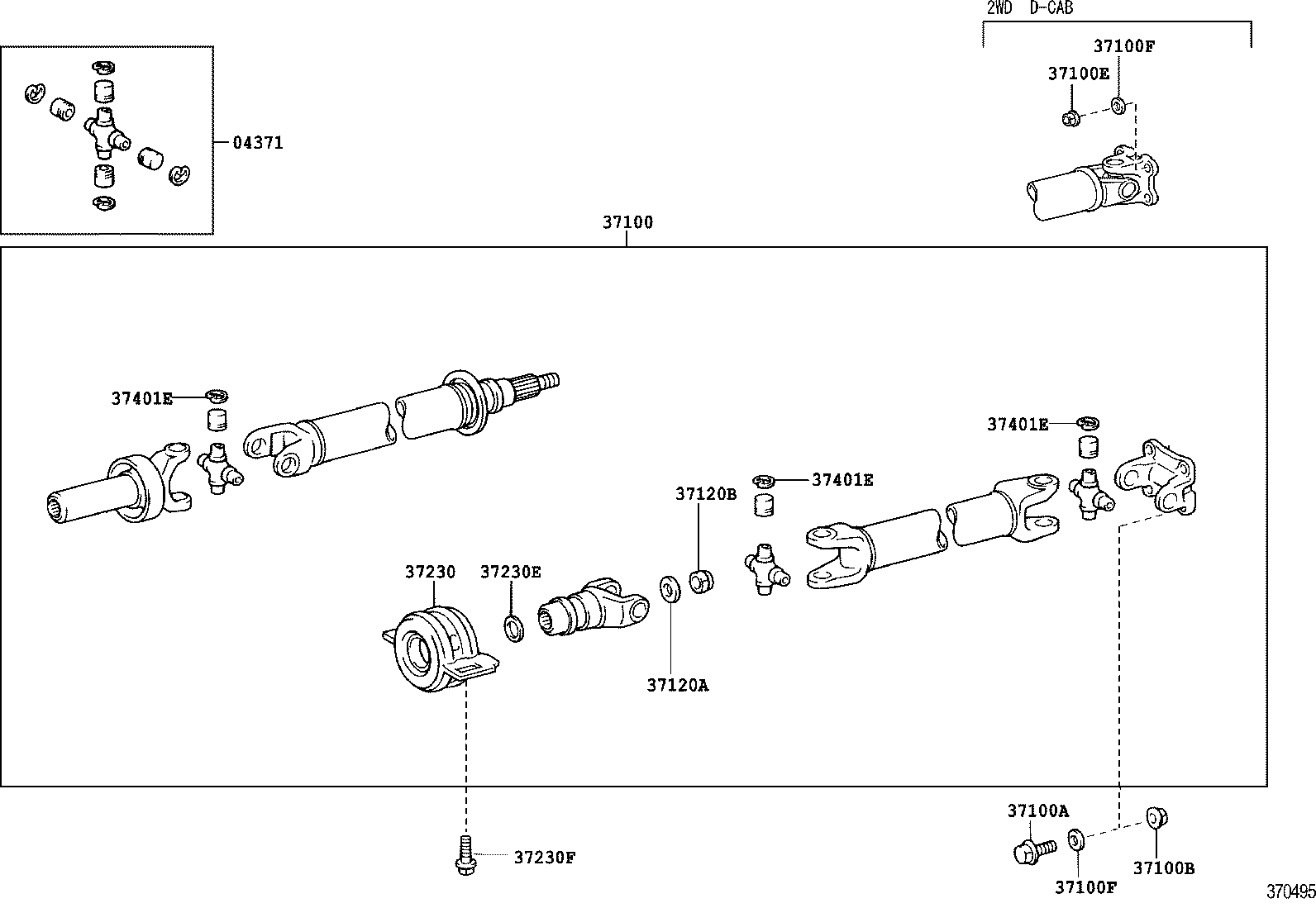 Propeller Shaft & Universal Joint