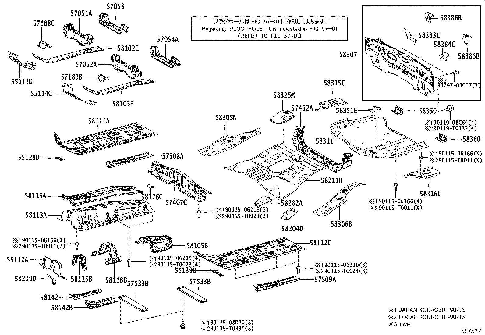 Floor Pan & Lower Back Panel