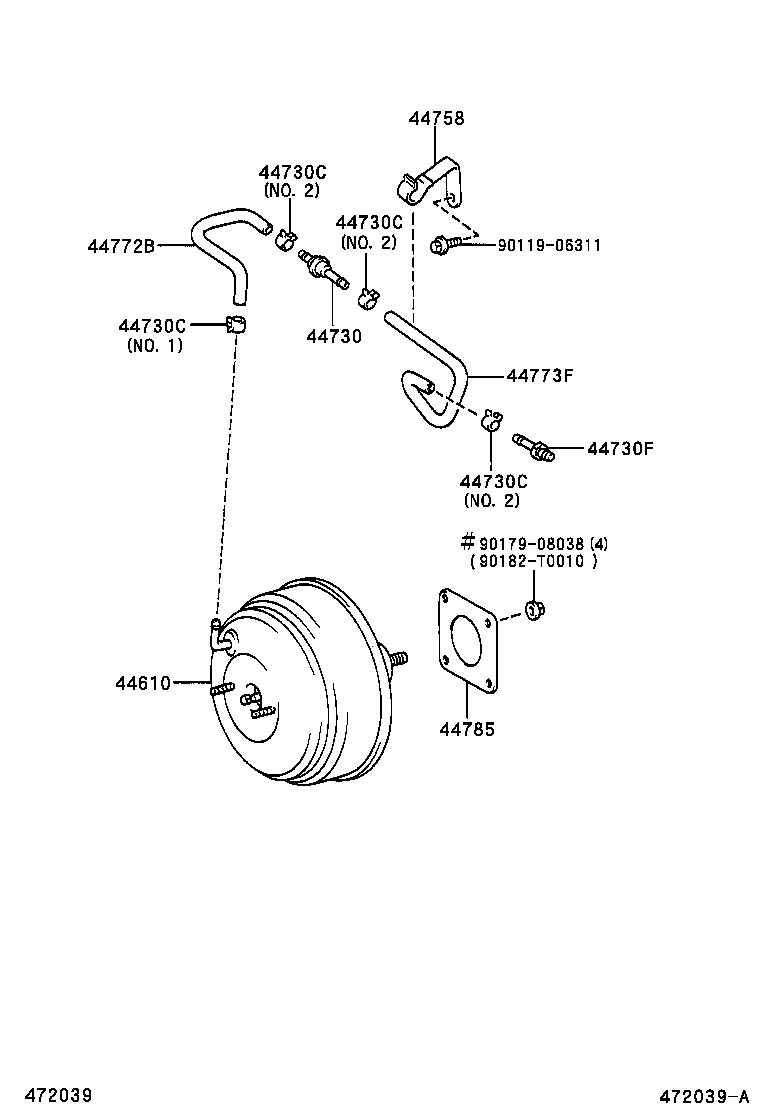 Brake Booster & Vacuum Tube