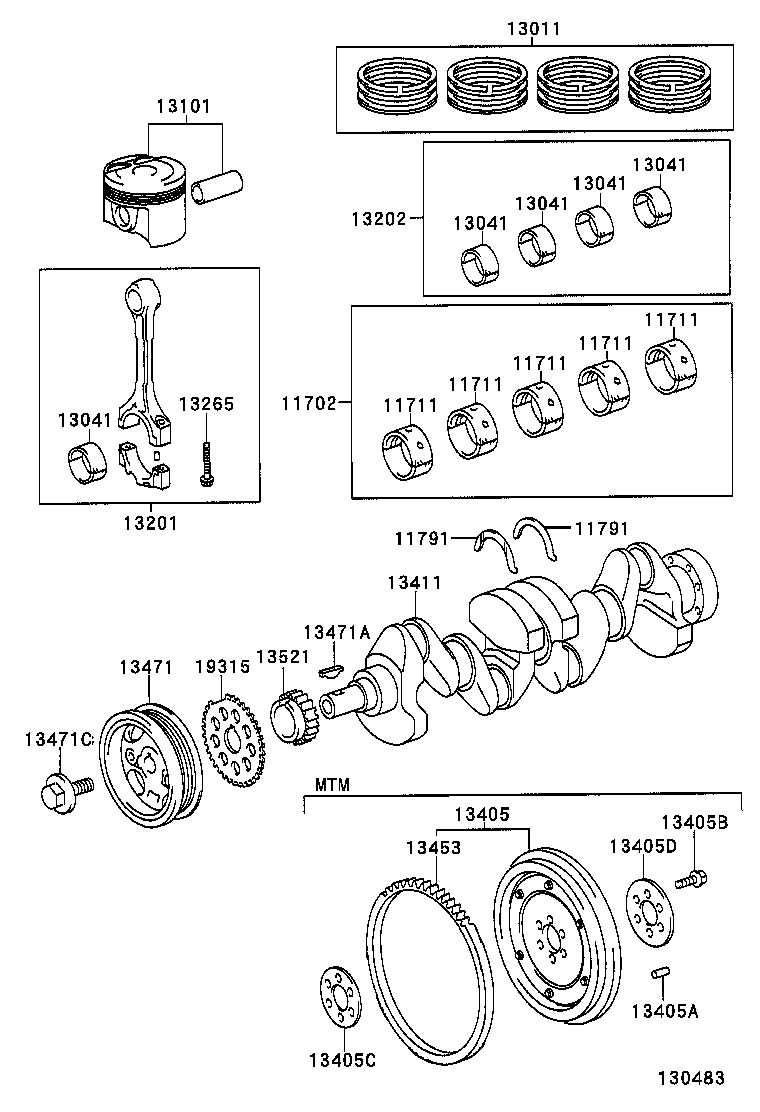 Crankshaft & Piston