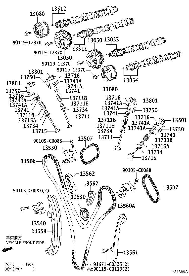 Camshaft & Valve