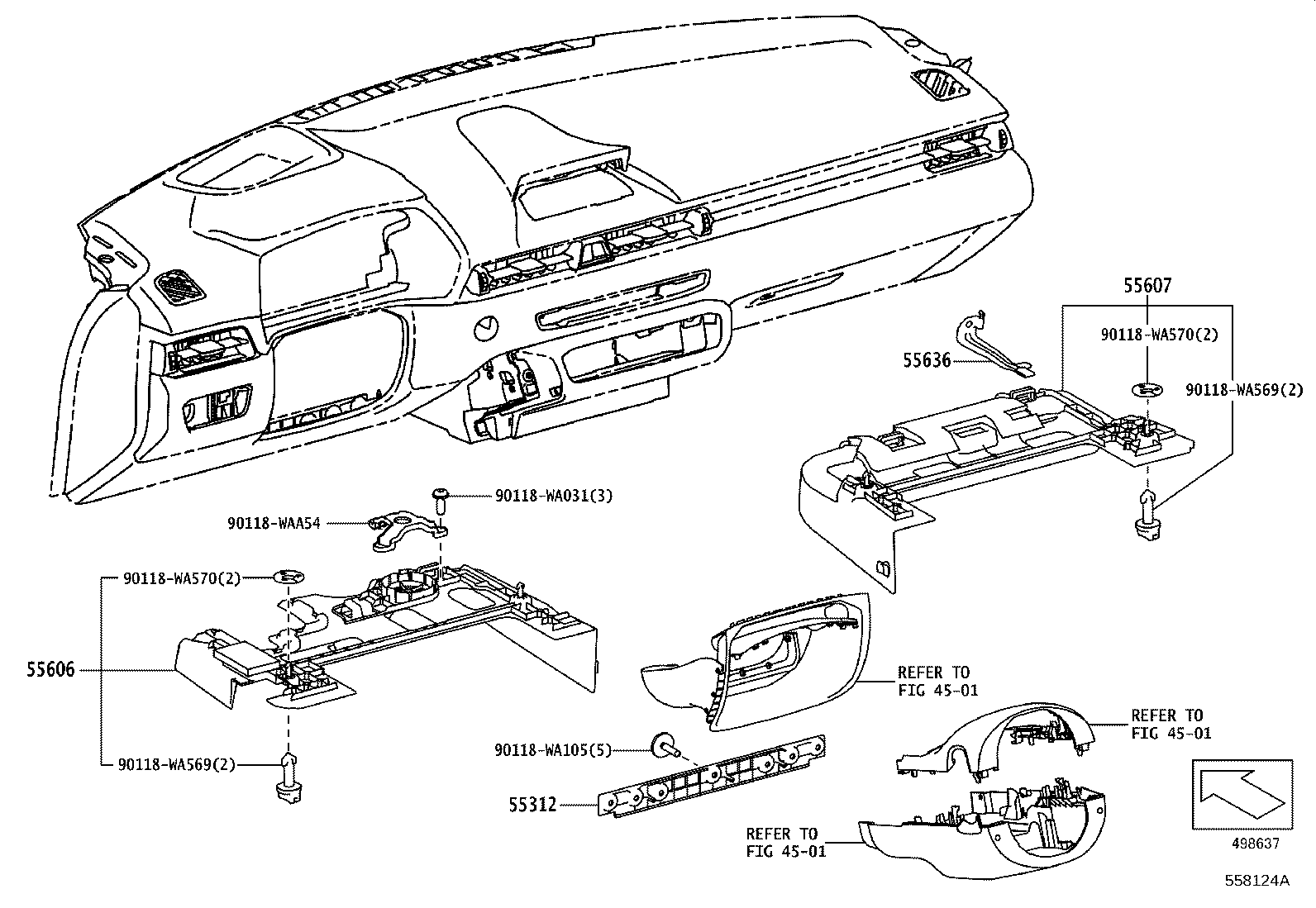 Instrument Panel Glove Compartment