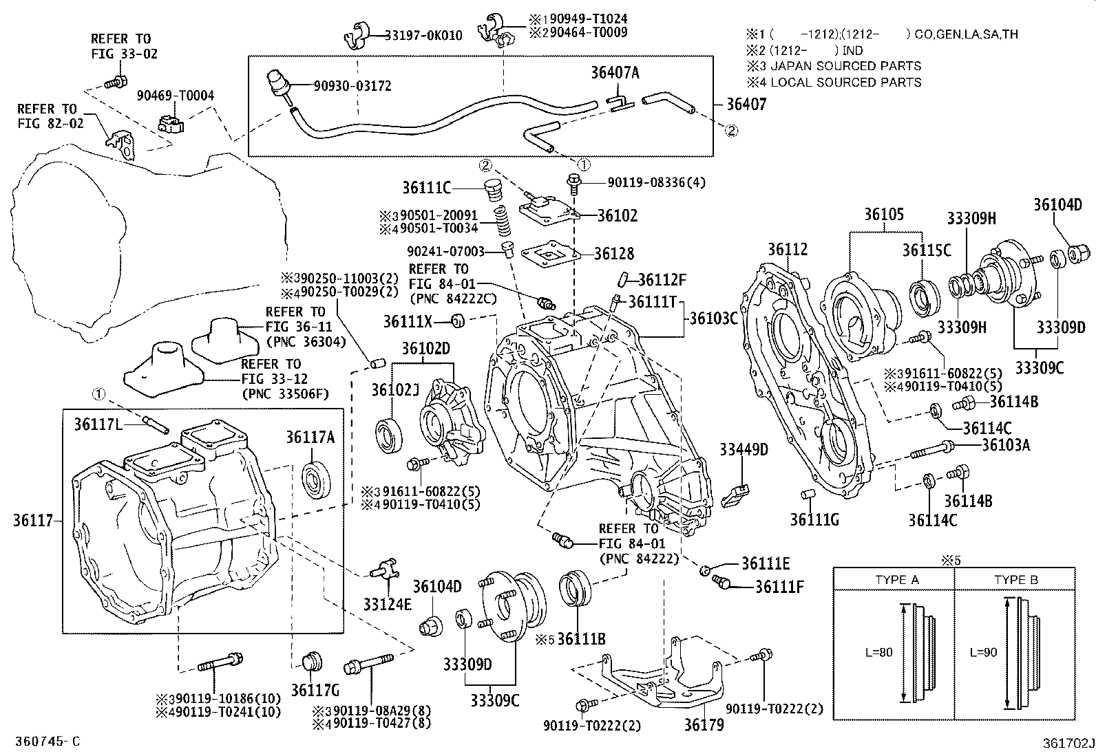 Transfer Case & Extension Housing