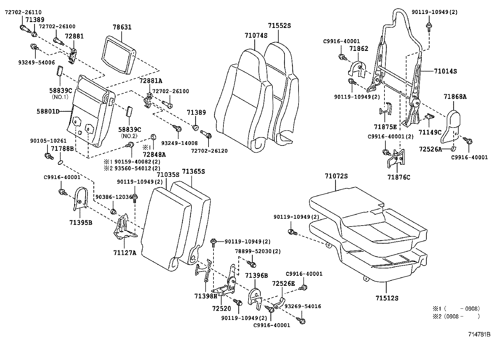 Seat & Seat Track