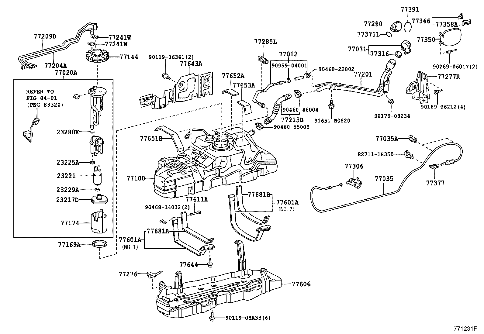 Fuel Tank & Tube