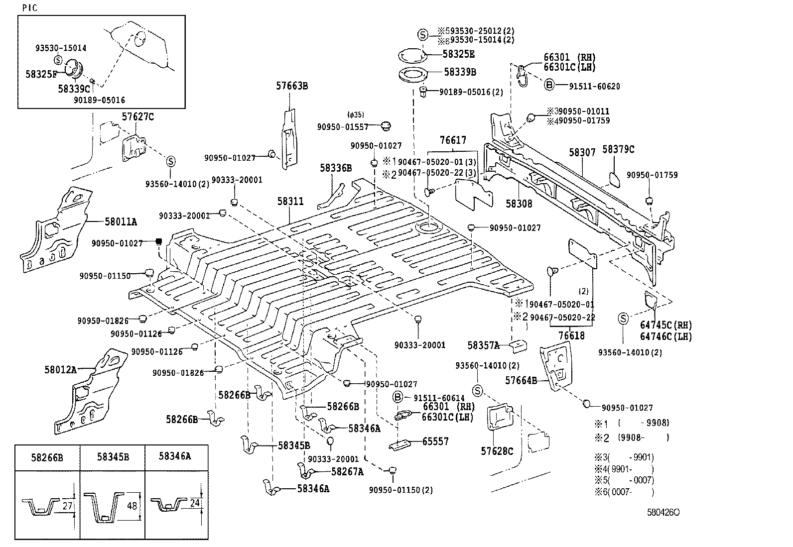 Rear Floor Panel