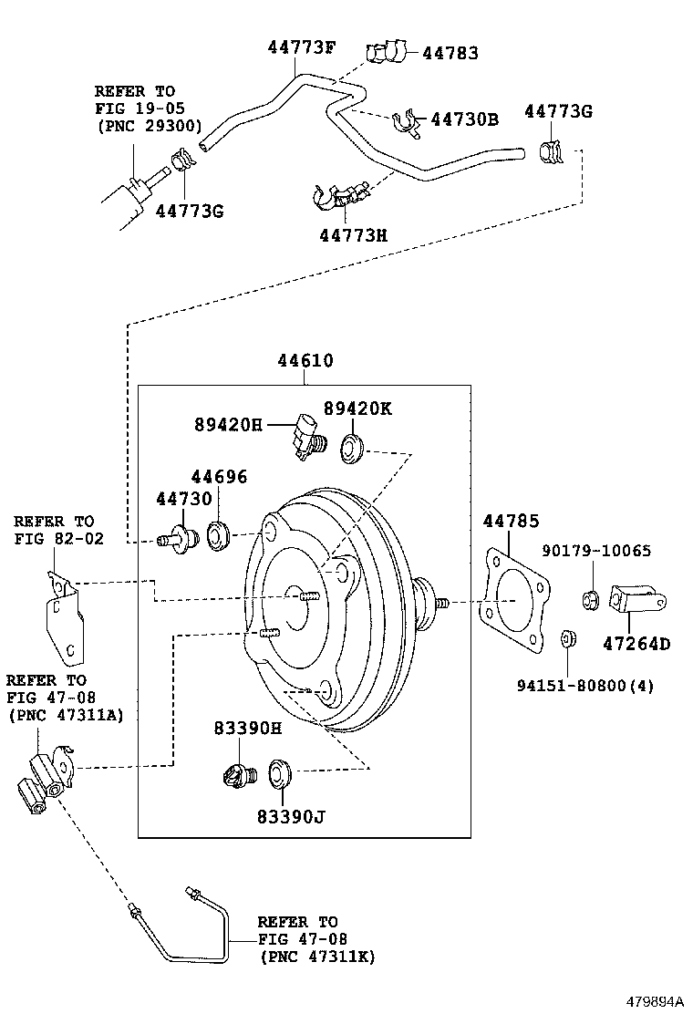 Brake Booster & Vacuum Tube