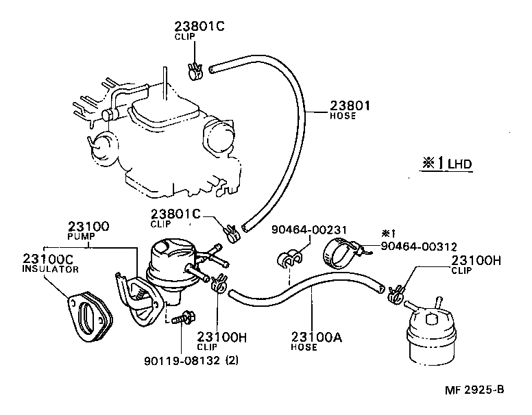 Fuel Pump & Pipe