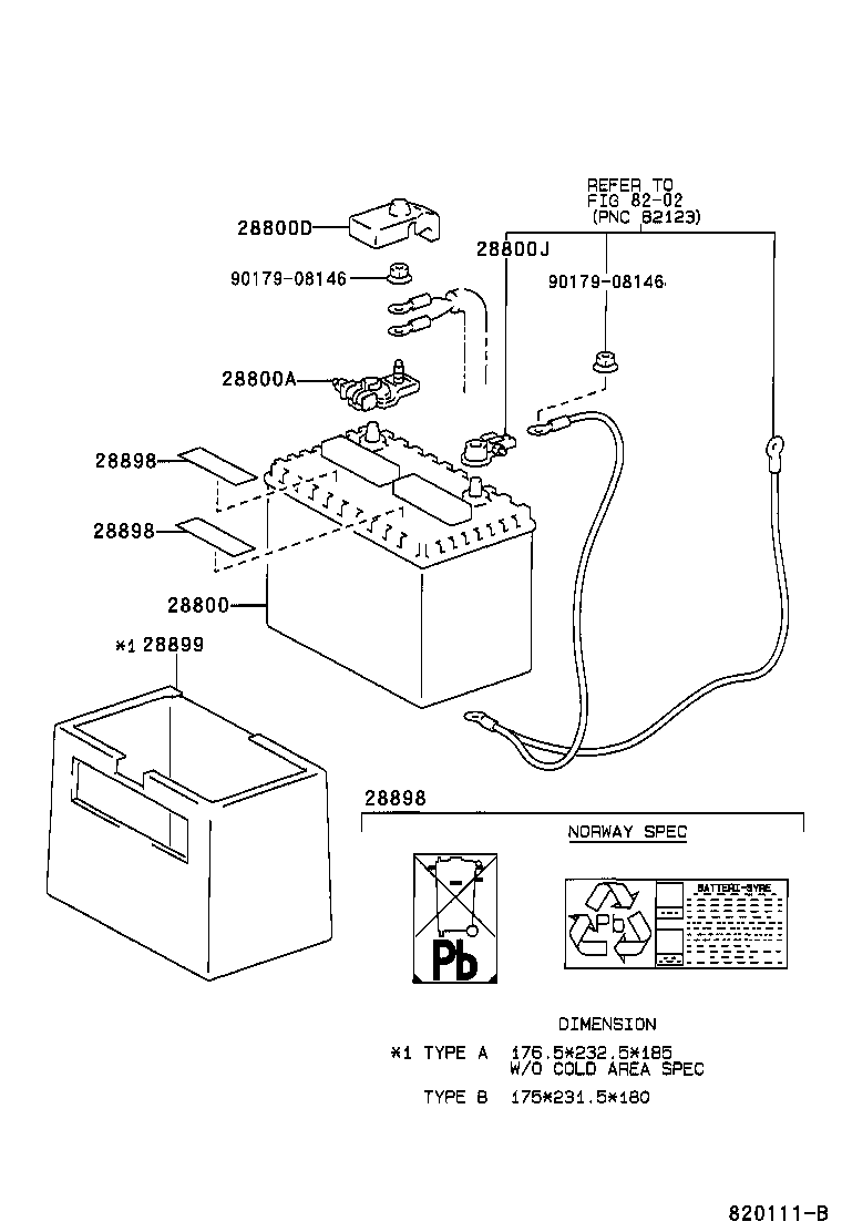 Battery Battery Cable