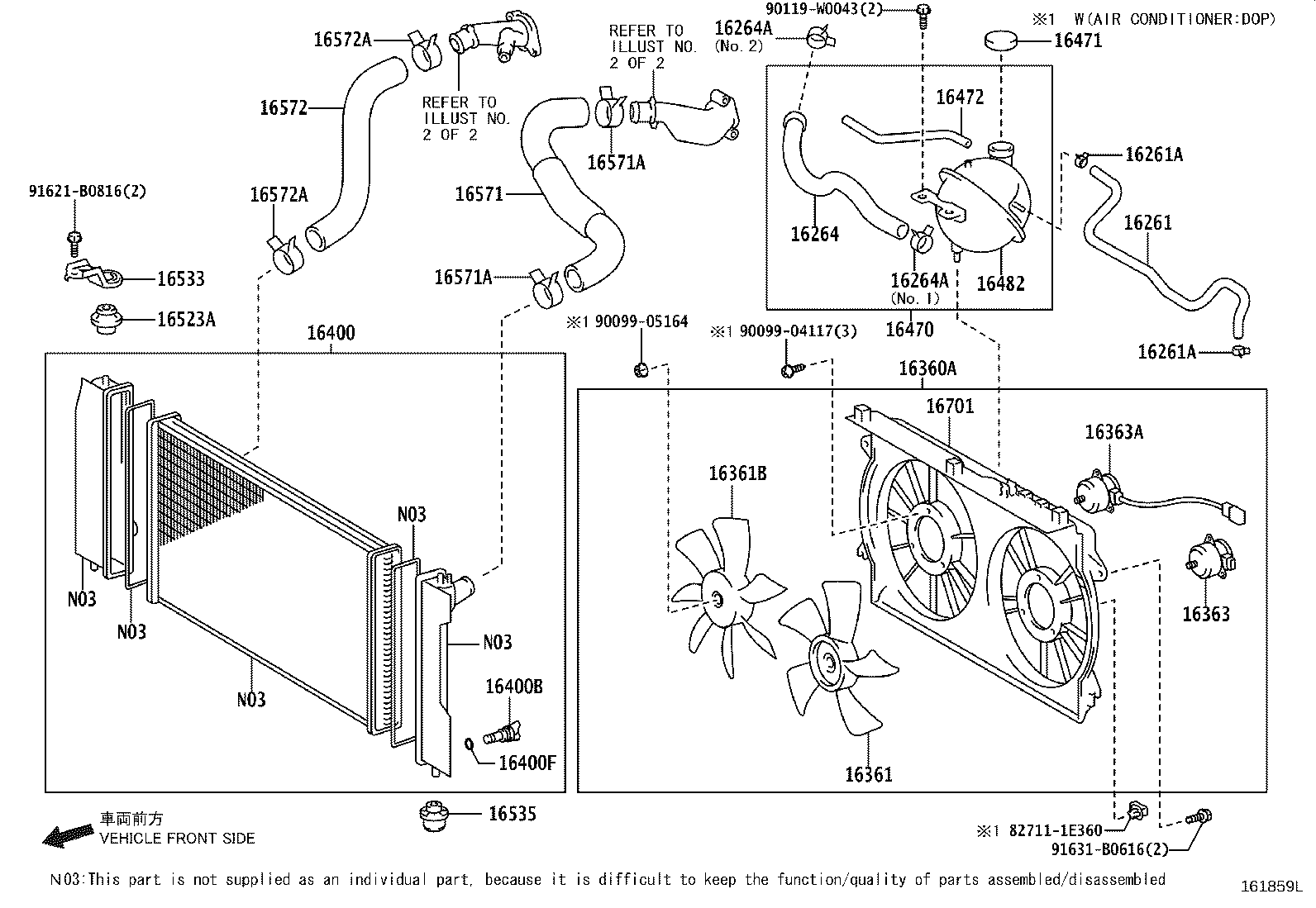 Radiator Water Outlet