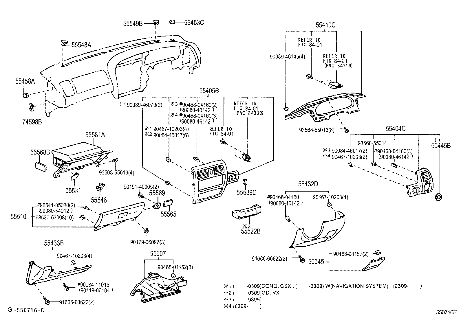Instrument Panel Glove Compartment