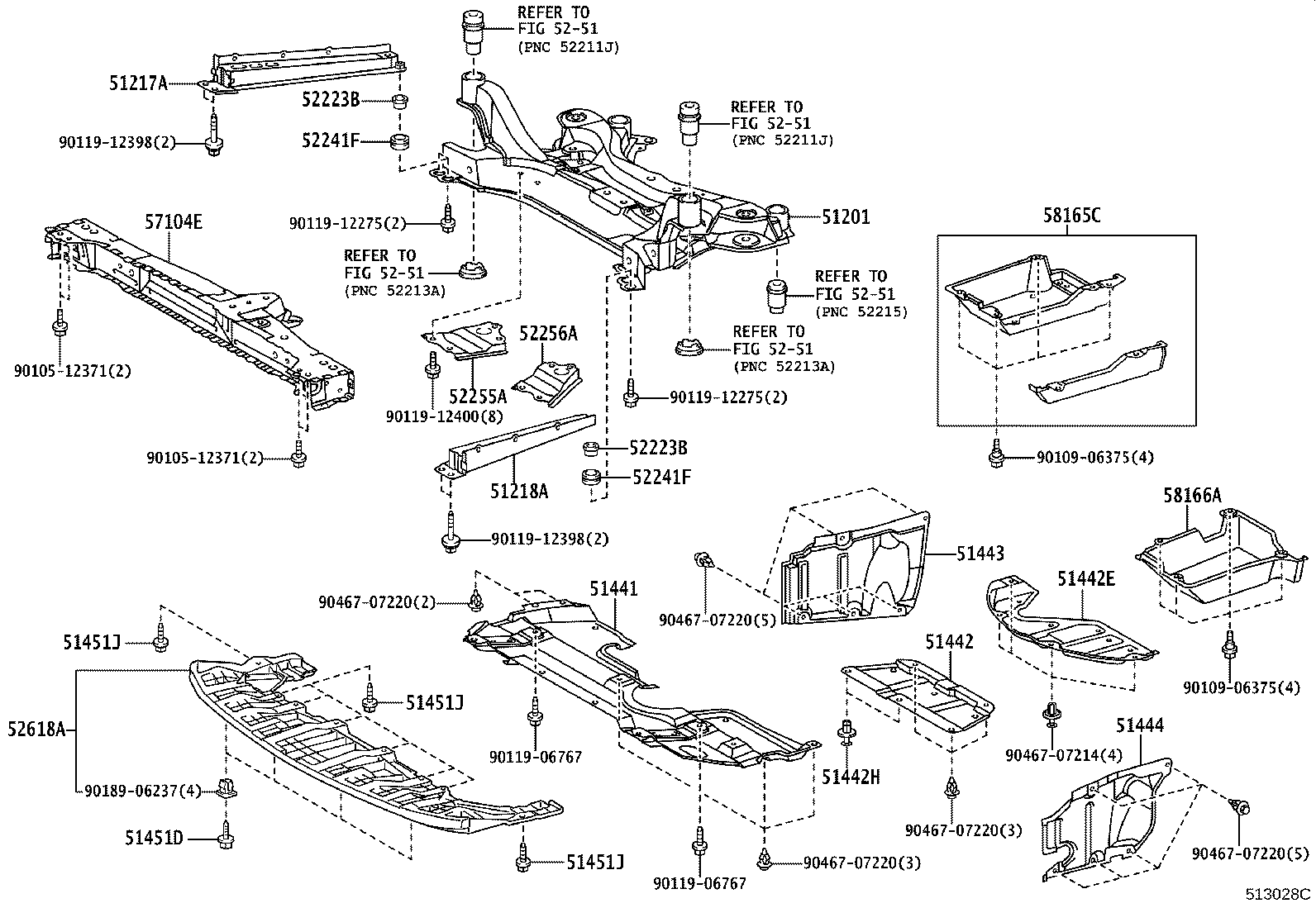 Suspension Crossmember & Under Cover