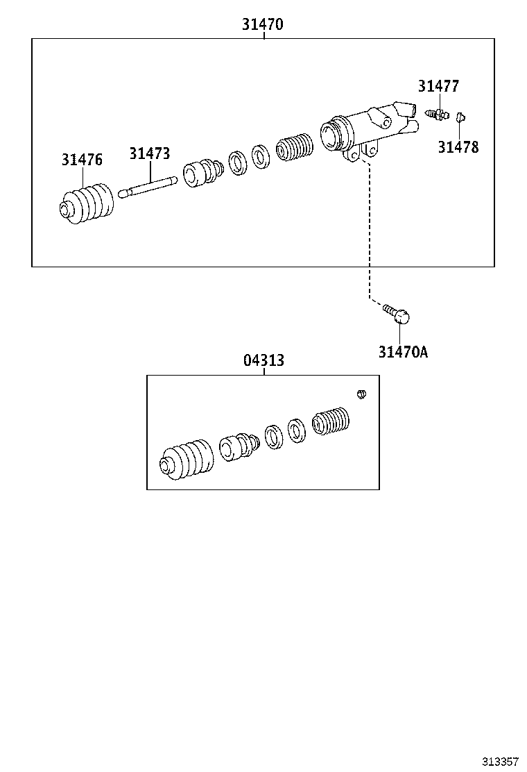 Clutch Release Cylinder