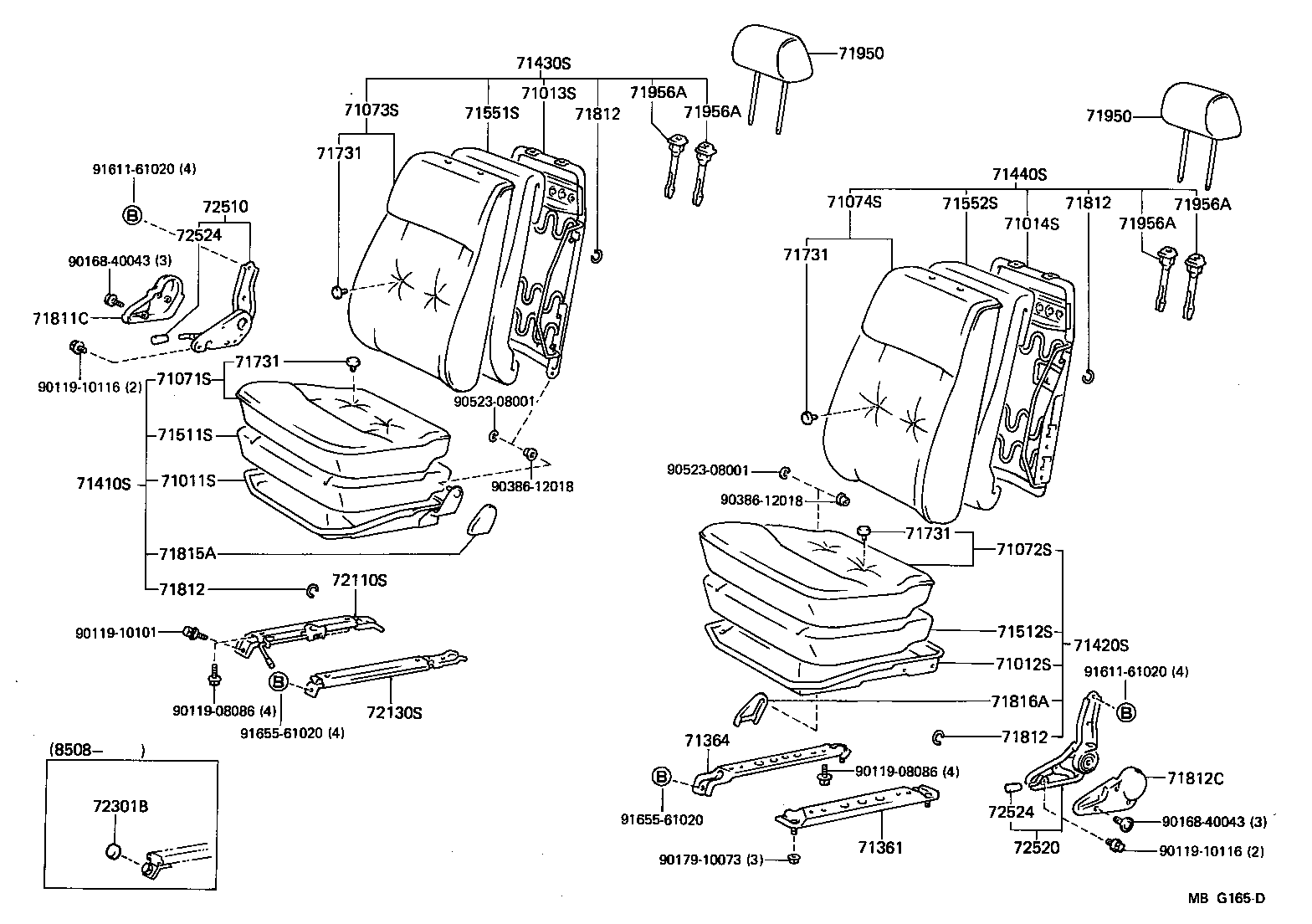 Seat & Seat Track