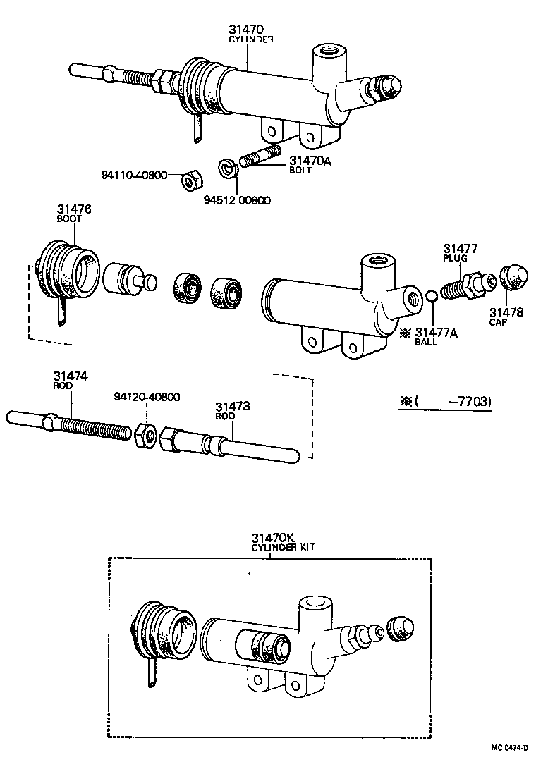 Clutch Release Cylinder