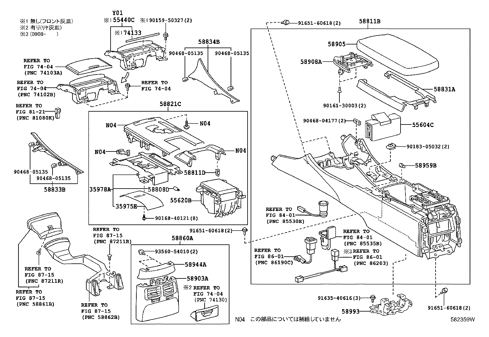 Console Box & Bracket