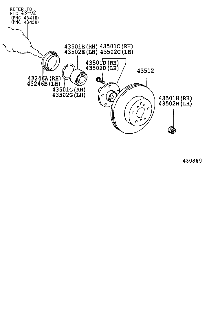 Front Axle Hub