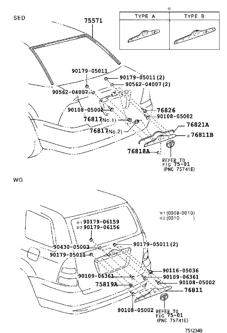 Rear Moulding