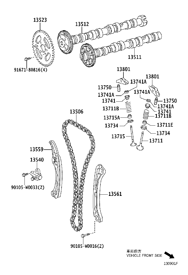 Camshaft & Valve