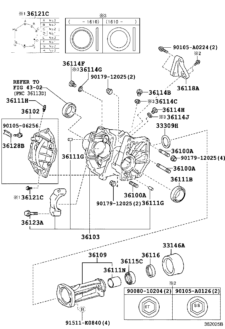 Transfer Case & Extension Housing