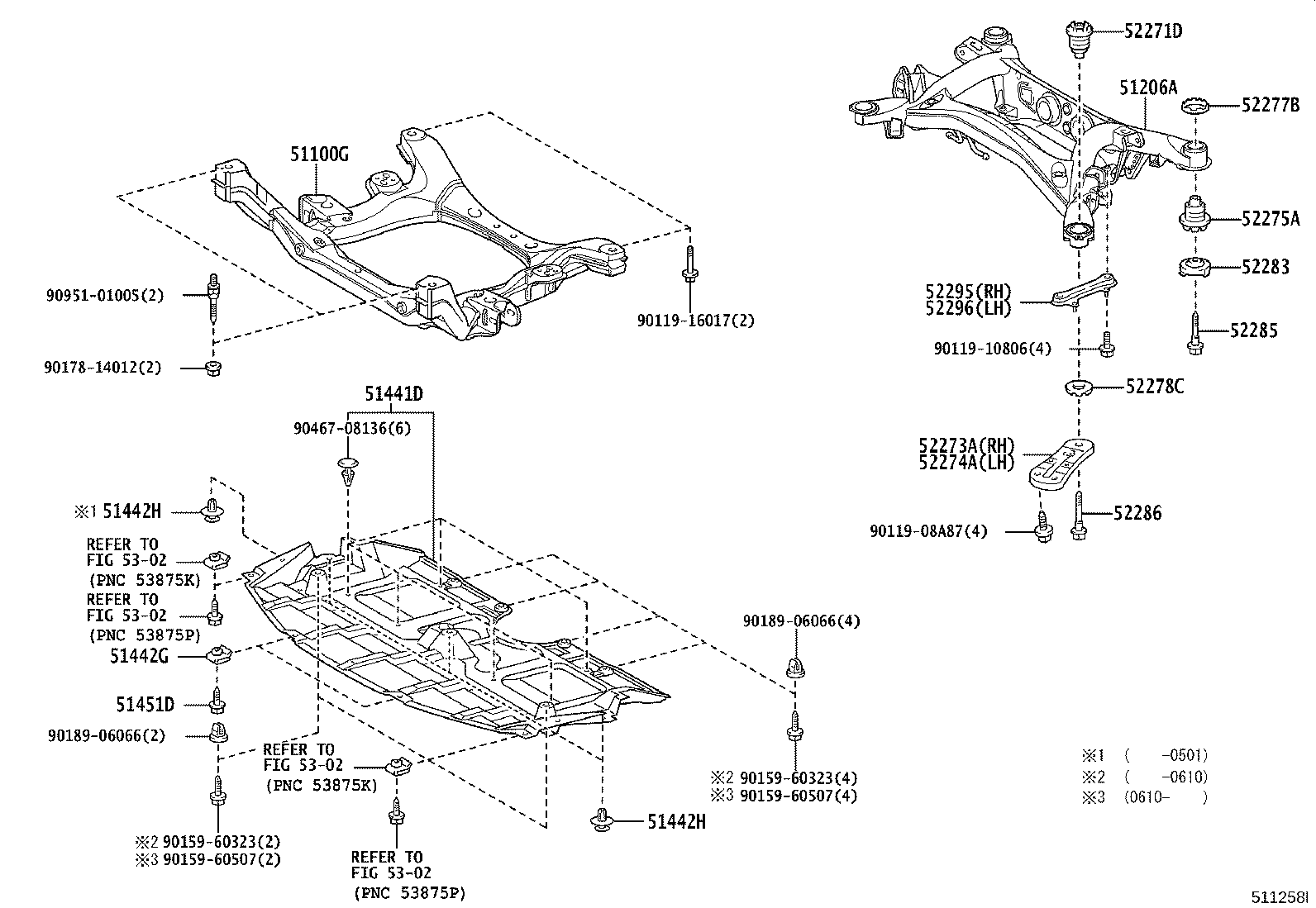 Suspension Crossmember & Under Cover