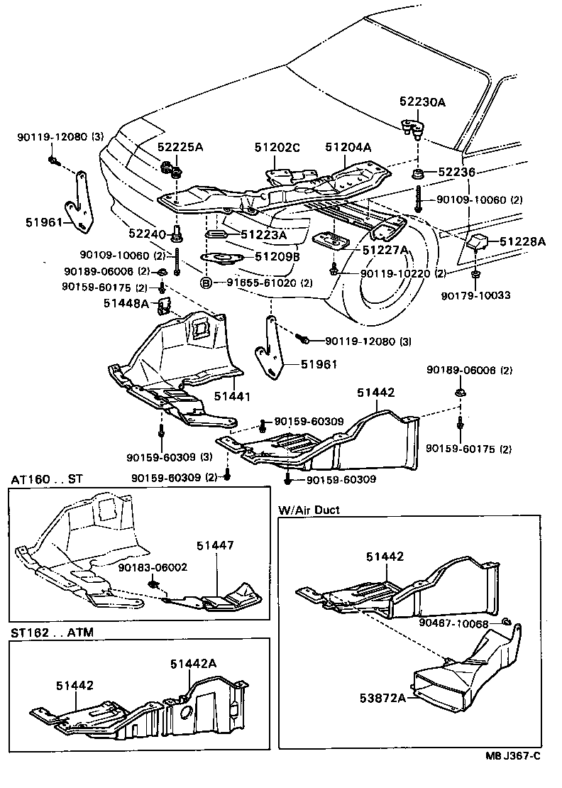 Suspension Crossmember & Under Cover