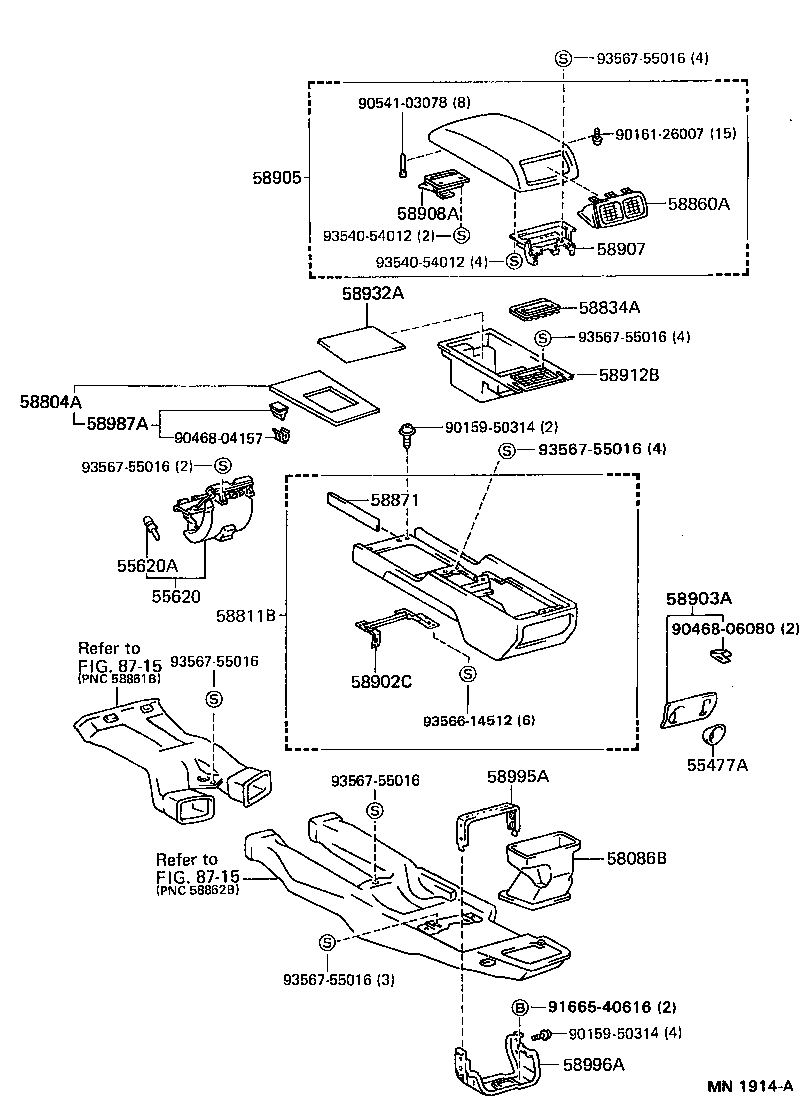 Console Box & Bracket