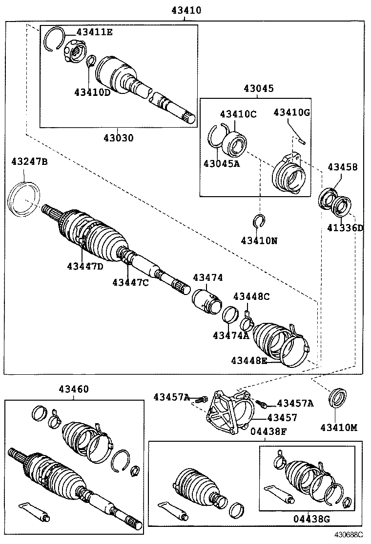 Front Drive Shaft