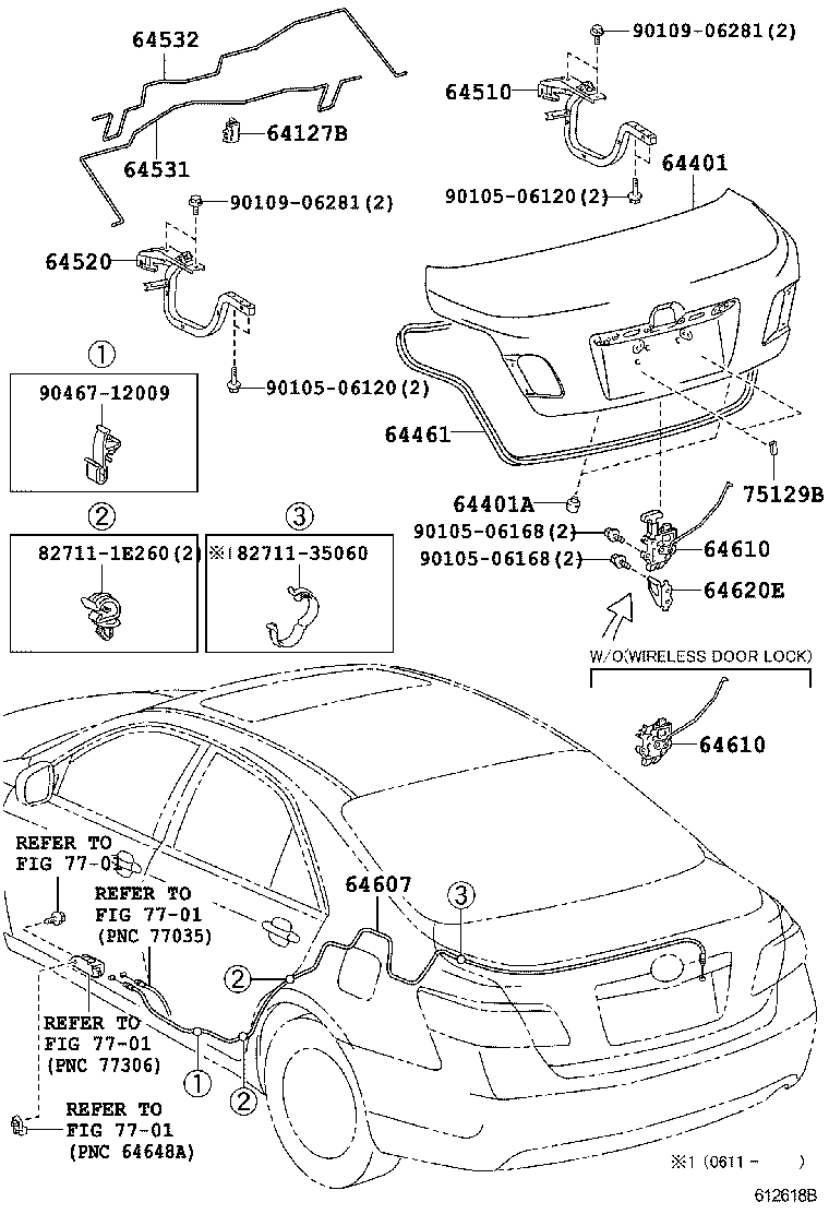 Luggage Compartment Door & Lock