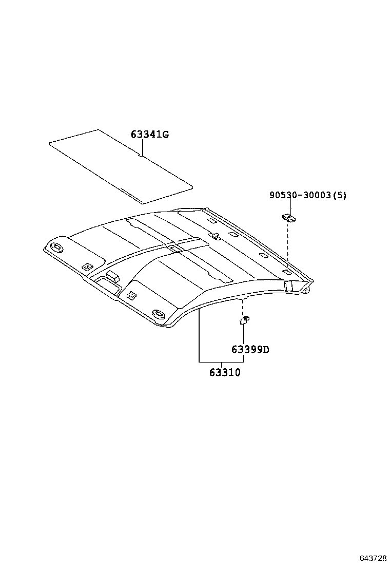 Headlining & Silencer Pad