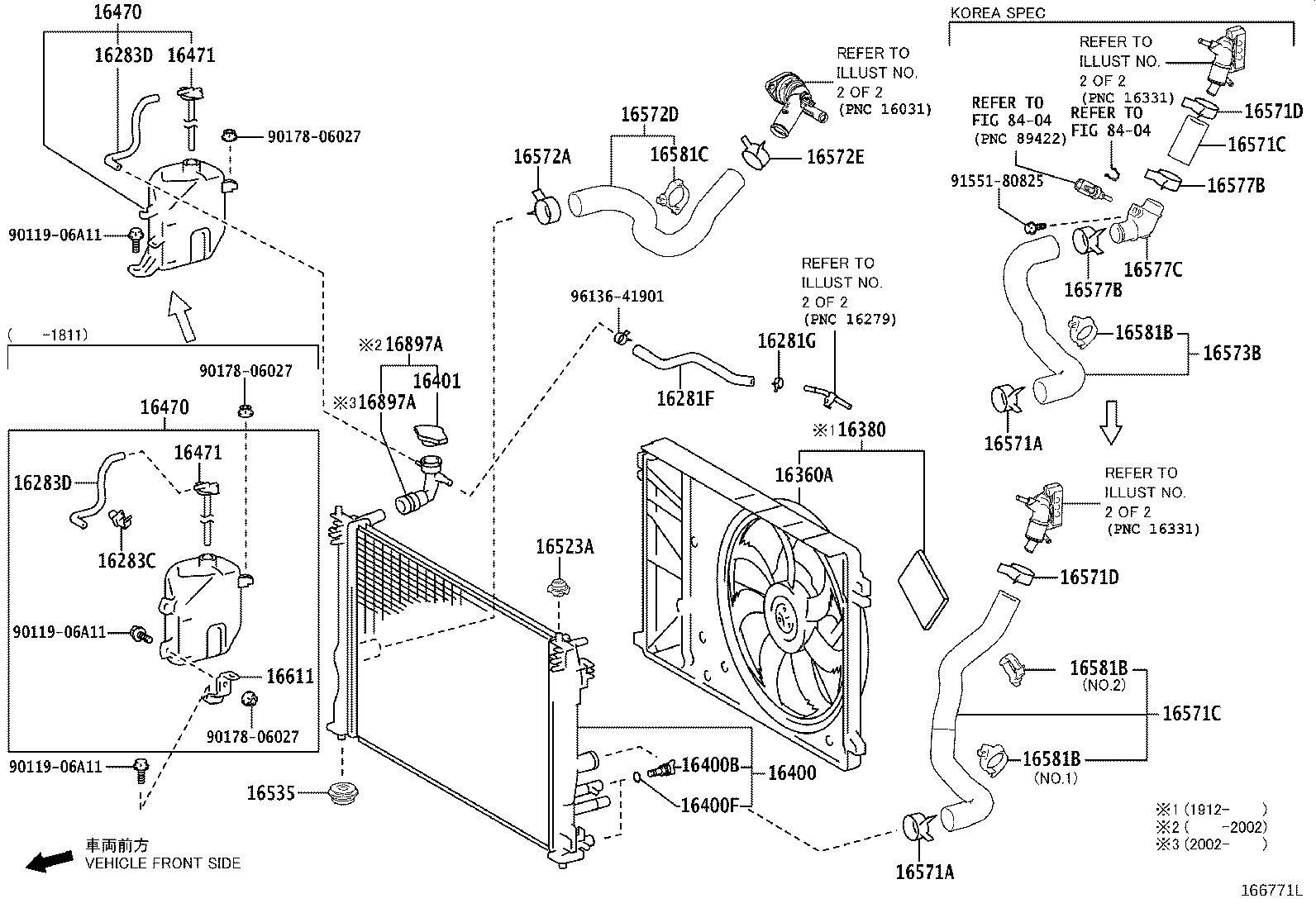 Radiator Water Outlet