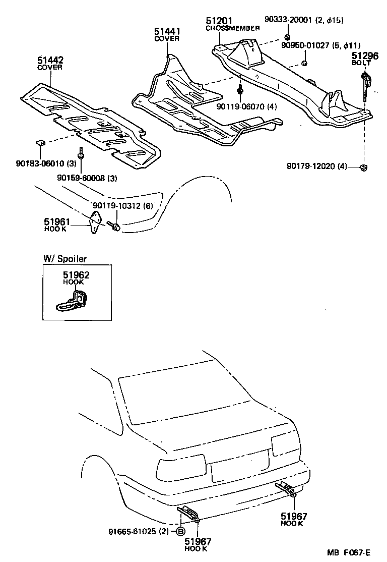 Suspension Crossmember & Under Cover