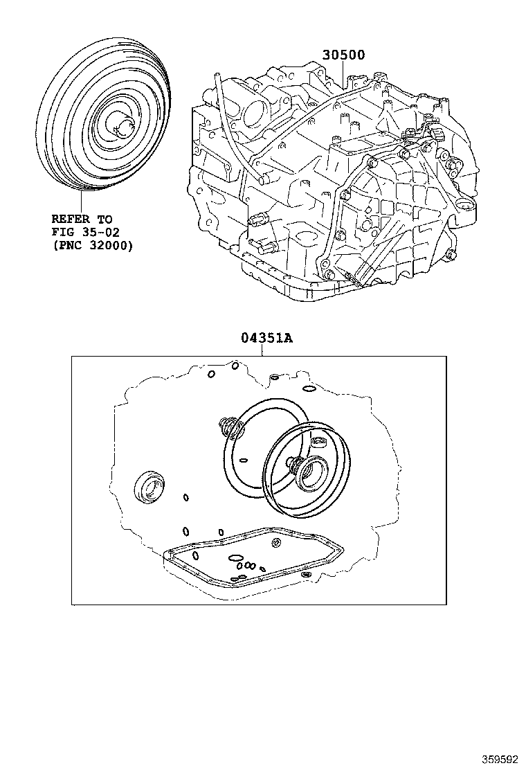 Transaxle Or Transmission Assy & Gasket Kit