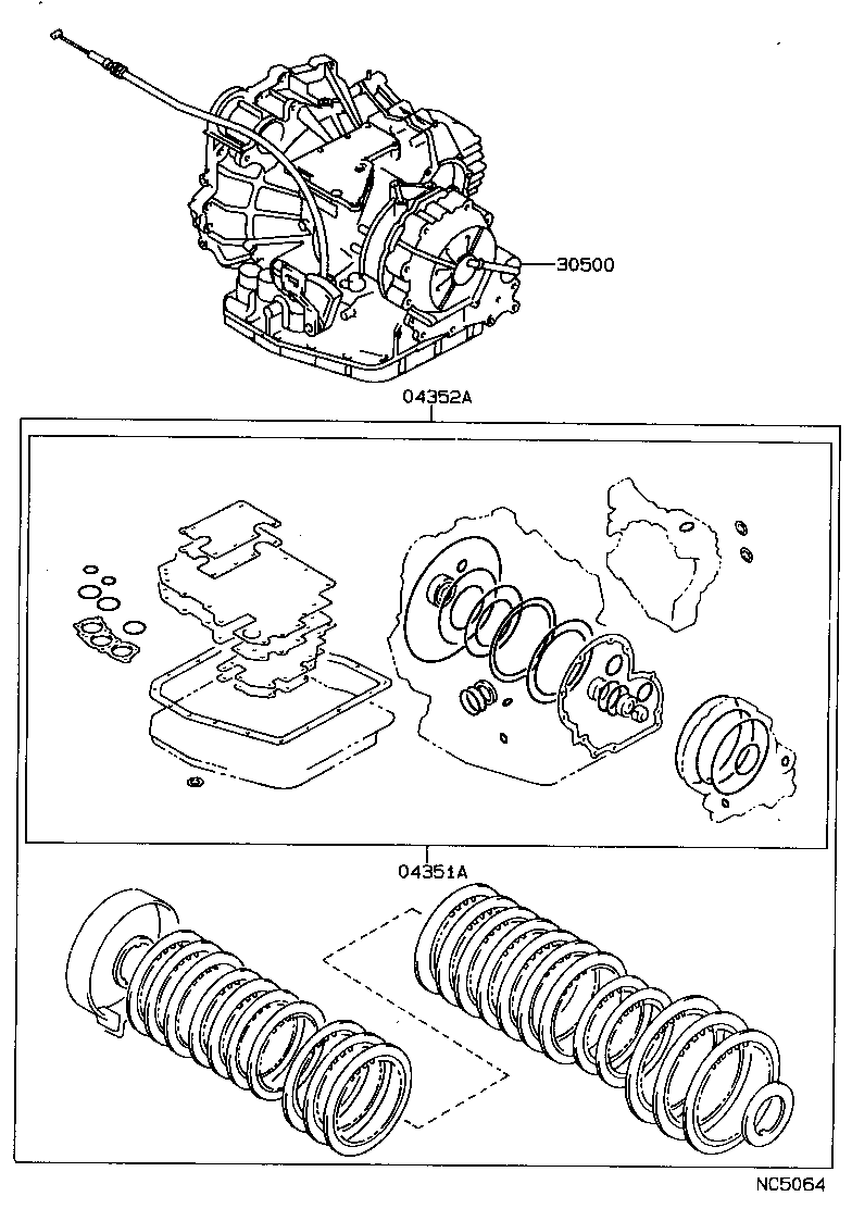 Transaxle Or Transmission Assy & Gasket Kit