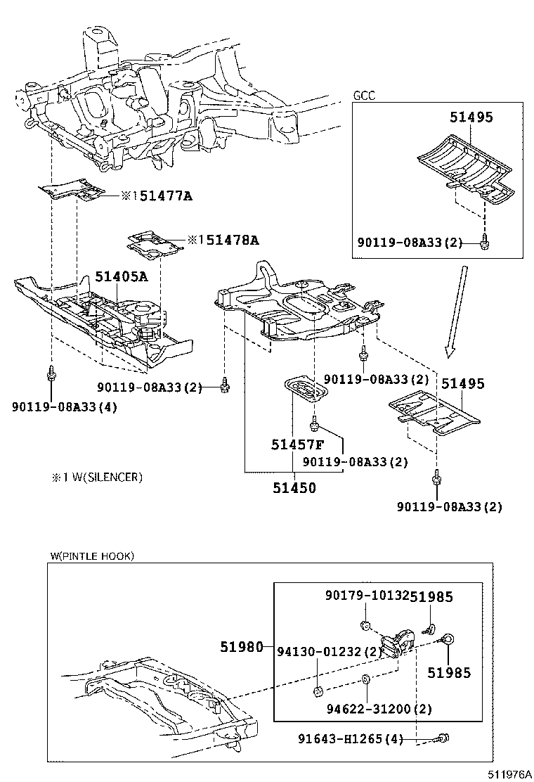 Suspension Crossmember & Under Cover