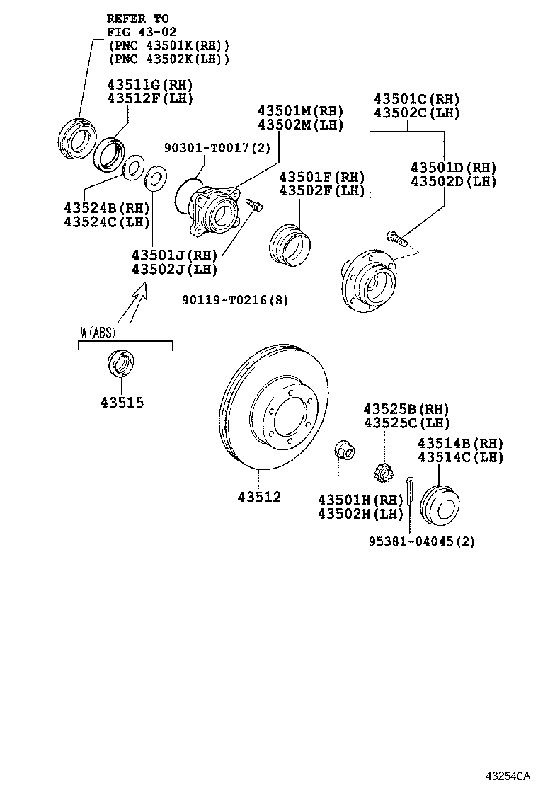 Front Axle Hub