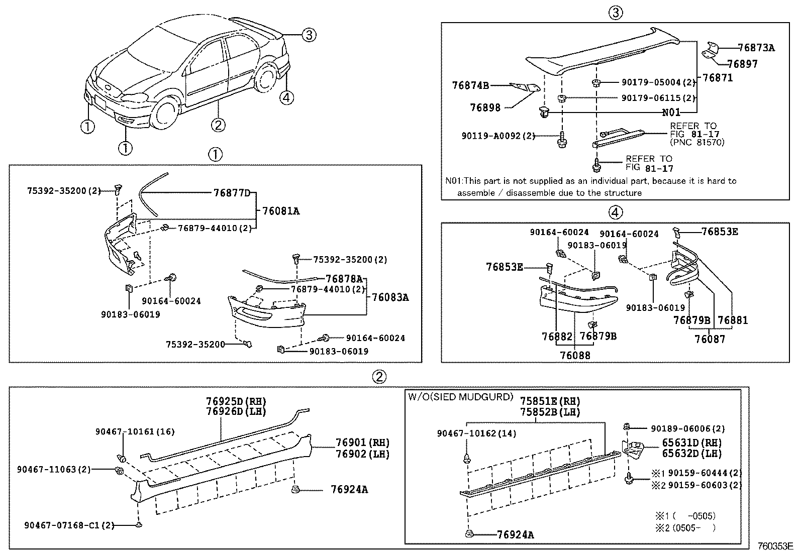 Mudguard Spoiler